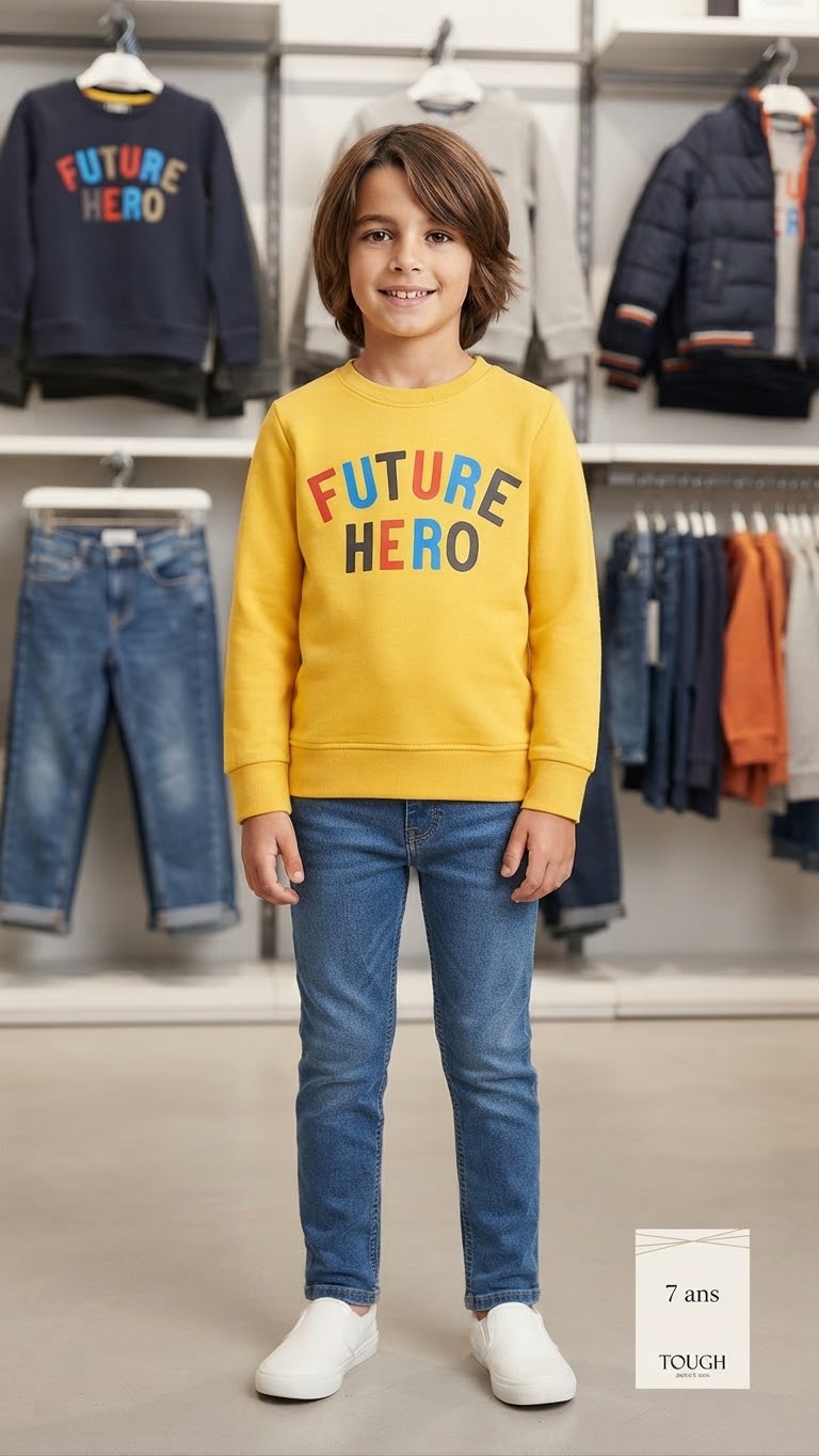 Pull jaune 