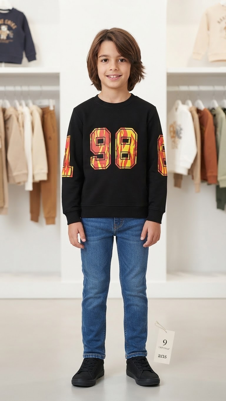 Pull noir 