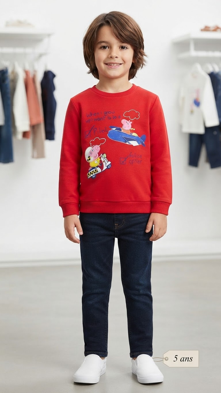 Pull rouge peppa pig