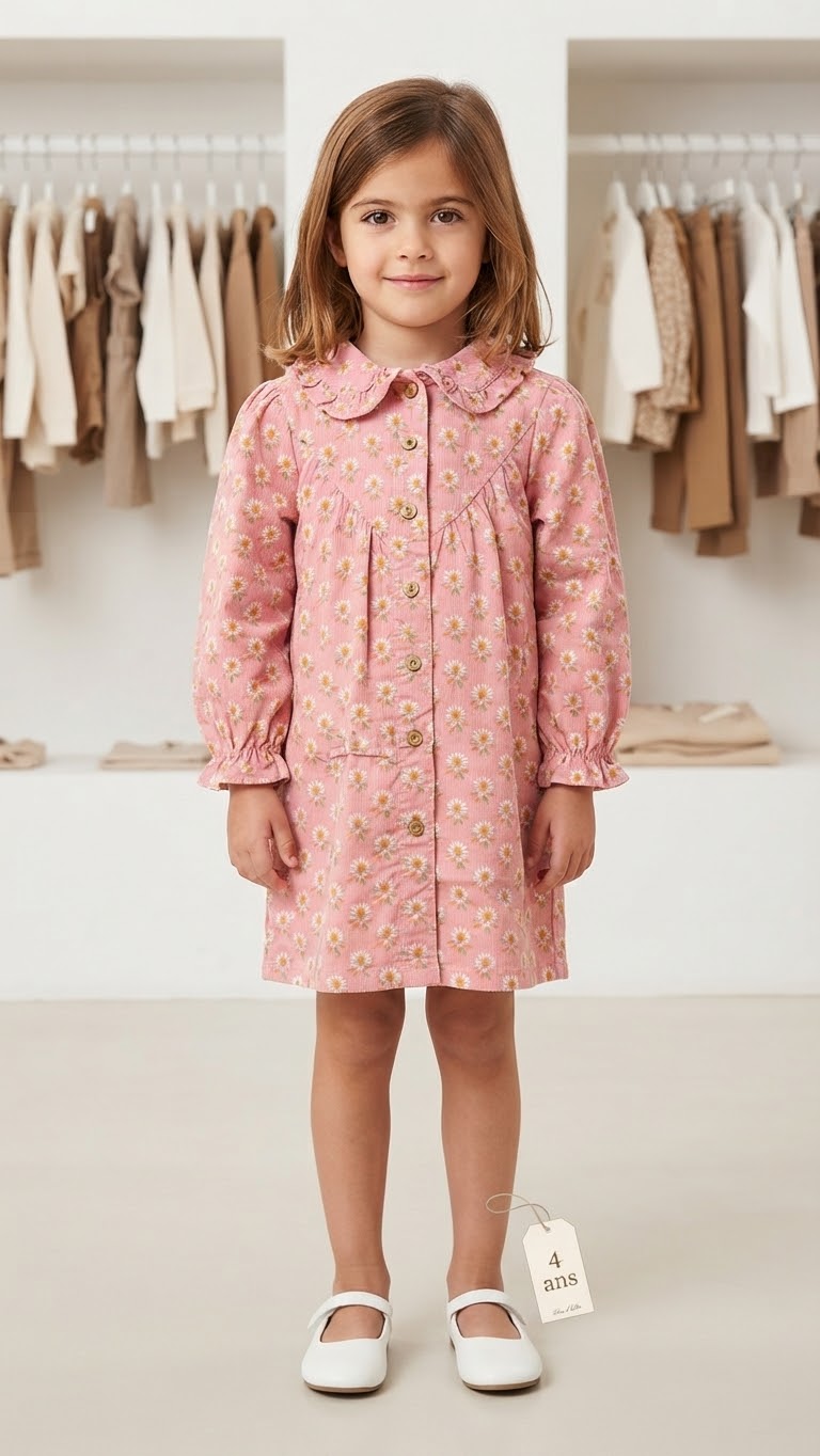 Robe rose