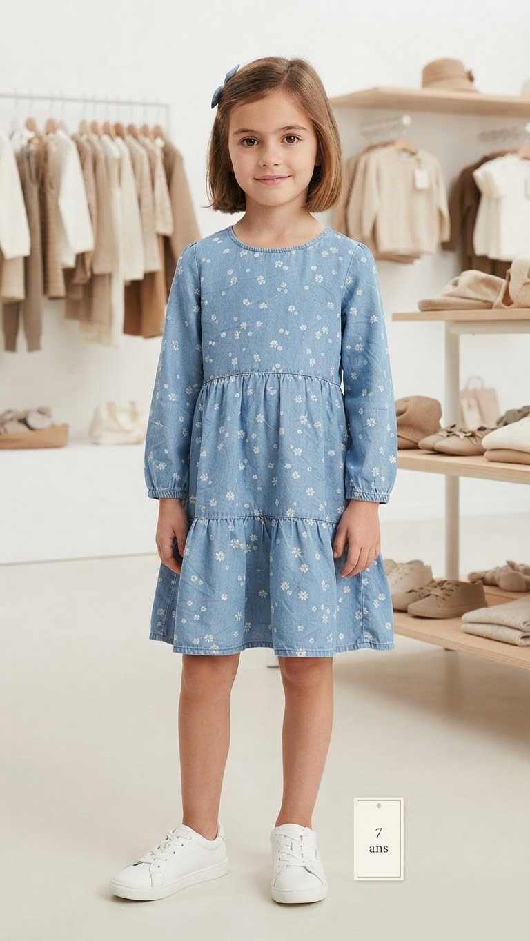 Robe en jean