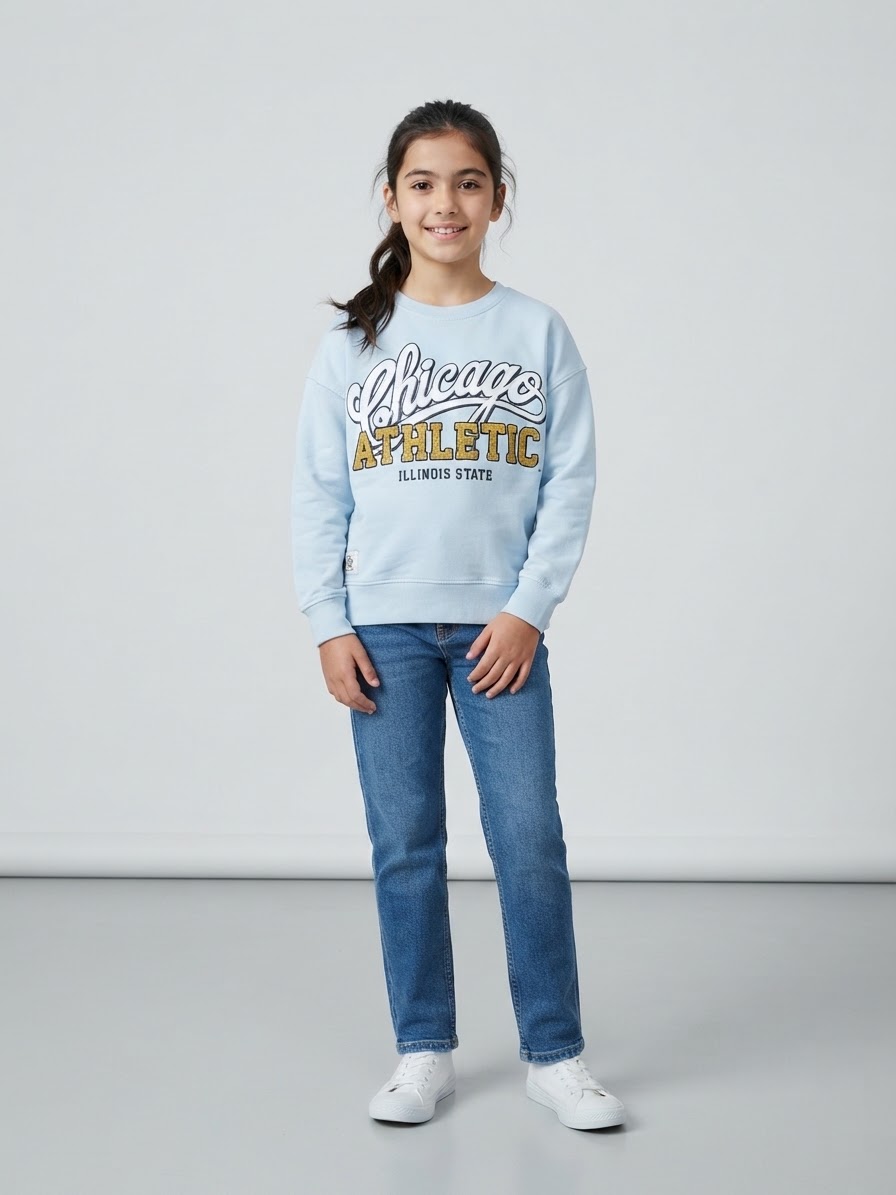 Pull bleu ciel